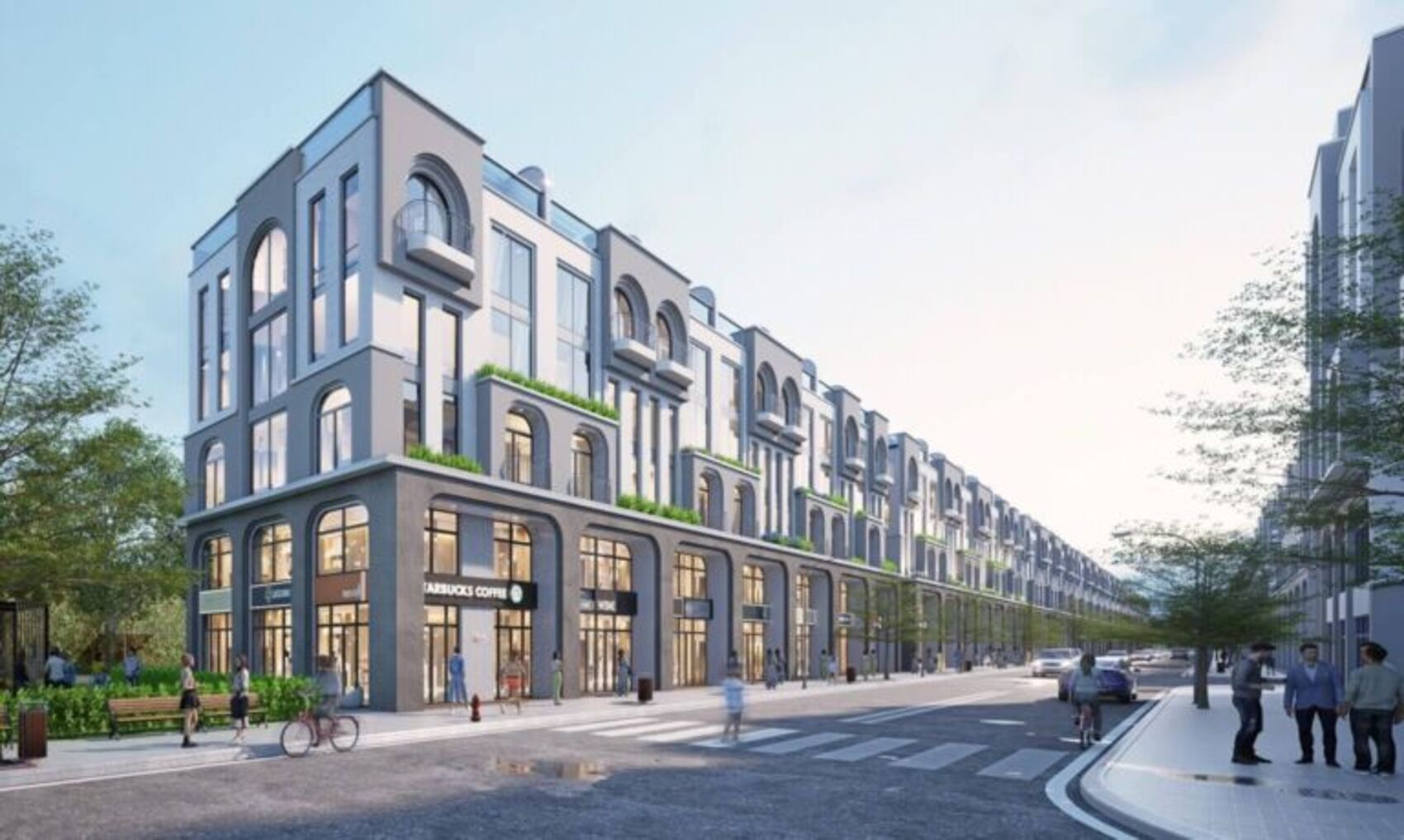 Liền kề Centerville Văn Giang – Không gian sống đậm chất hiện đại giữa thiên nhiên trong lành